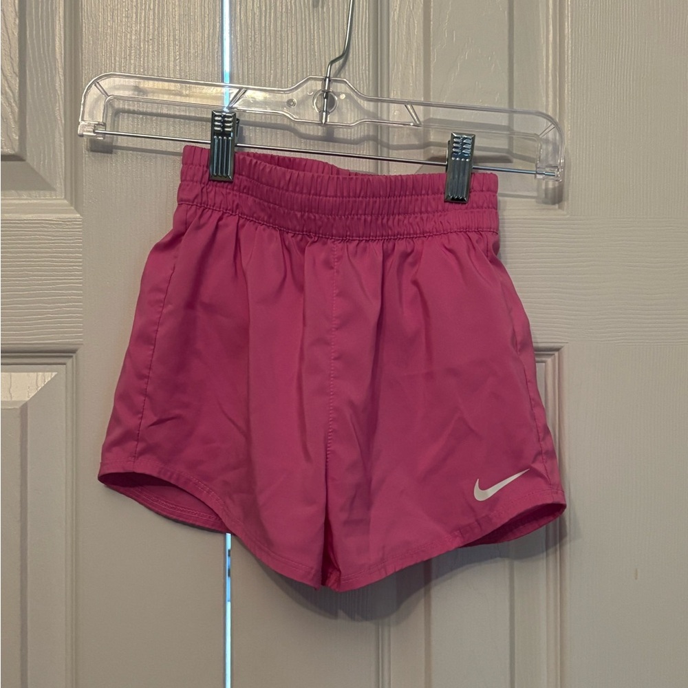 Nike Kids Vibrant Pink Athletic Shorts
